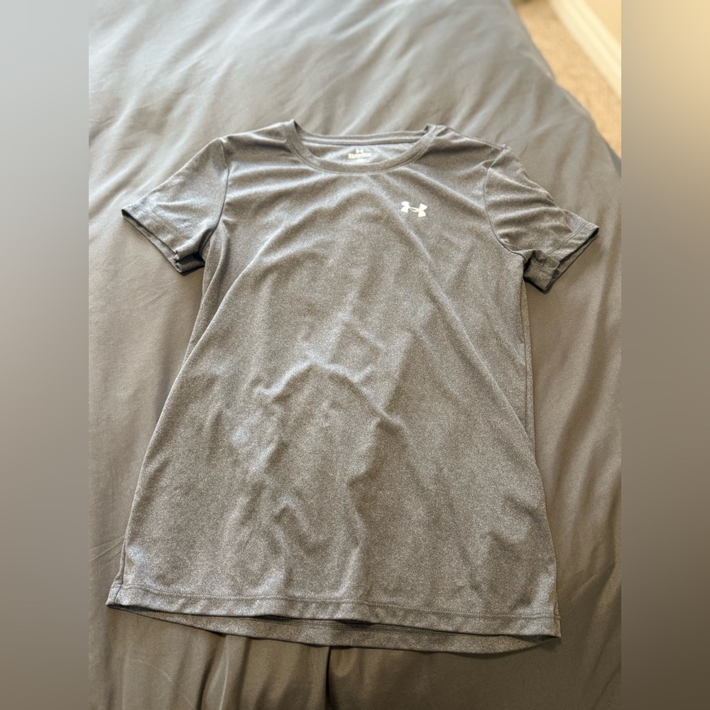 Under Armour Charcoal Crew Neck Tee